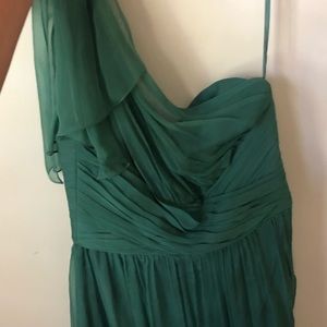 Amsale 100% Silk Chiffon Cocktail Dress